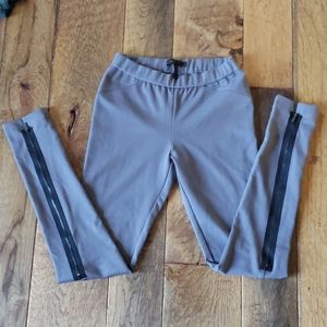 BCBG MaxAzria Gray zipper tights